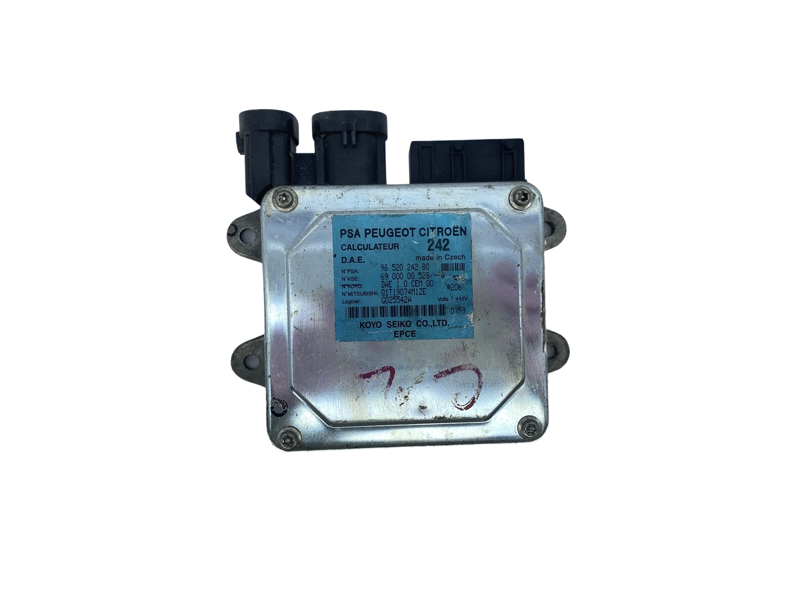 Juhtplokk 9652024280 6900000528 Q1T19074H6ZE PSA KOYO 55306 main product photo