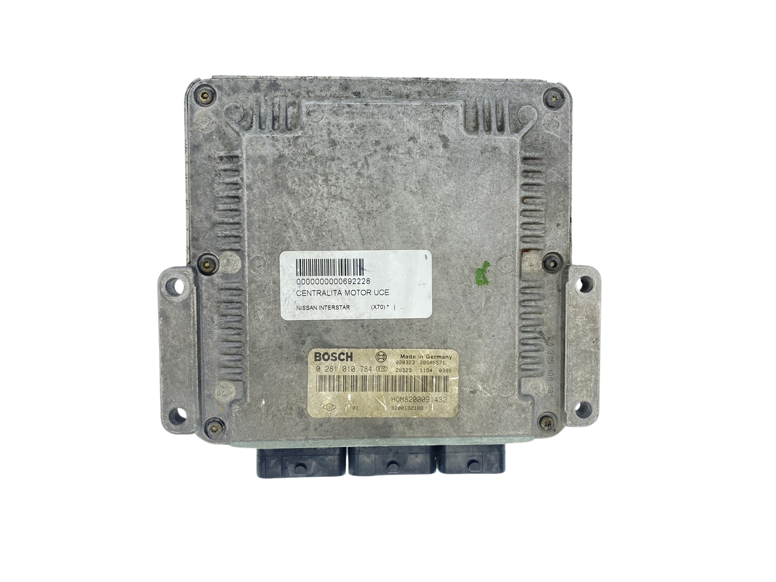 Juhtplokk 0281010784 8200091432 8200132188 Renault Bosch 62737 main product photo