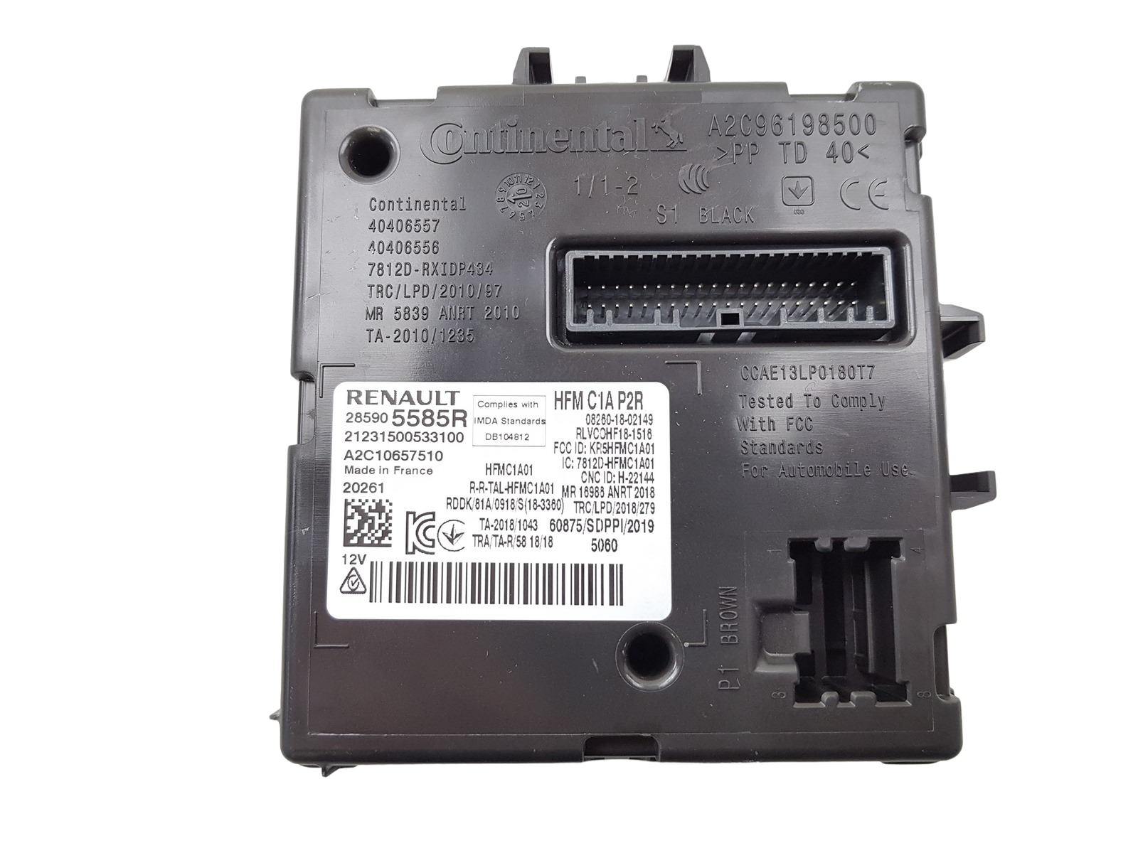 Juhtploki moodul Renault Clio 5 Zoe 285905585R A2C10657510 0km 17 main product photo