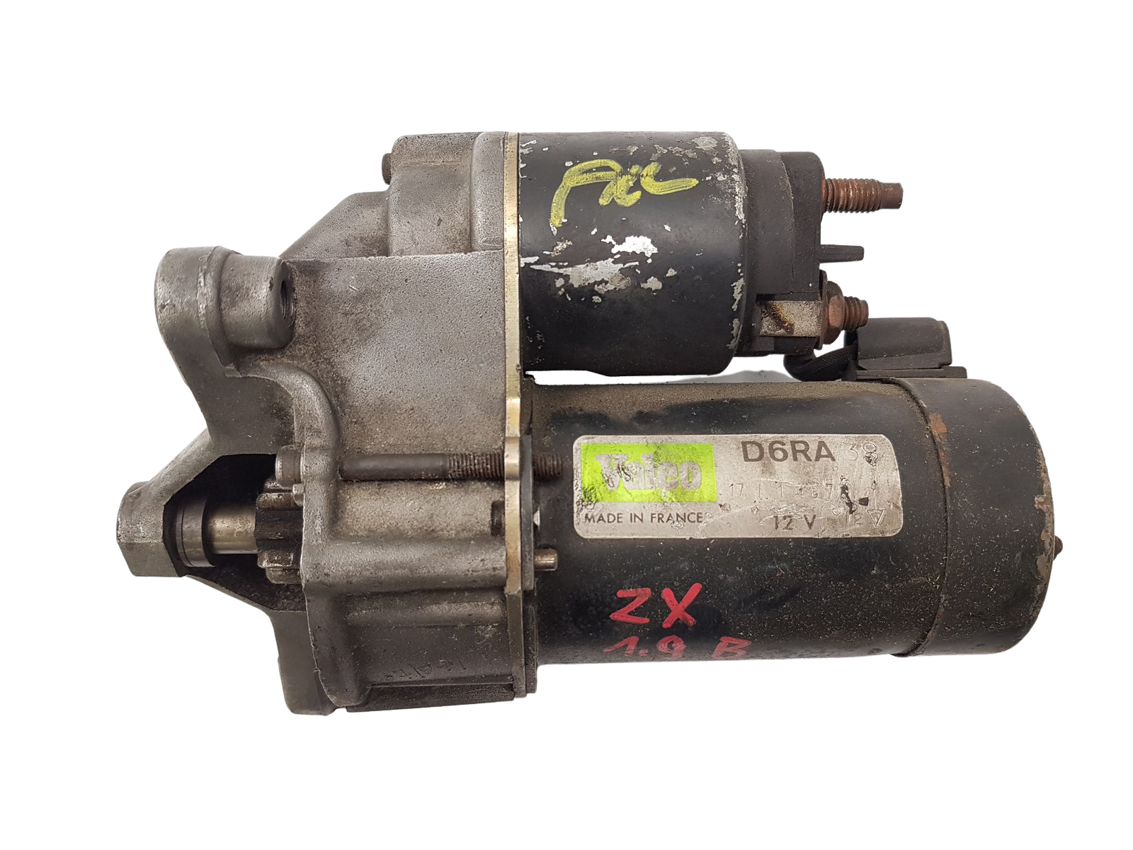 Starter Citroen Peugeot D6RA38 5802E7 1.9 Valeo main product photo