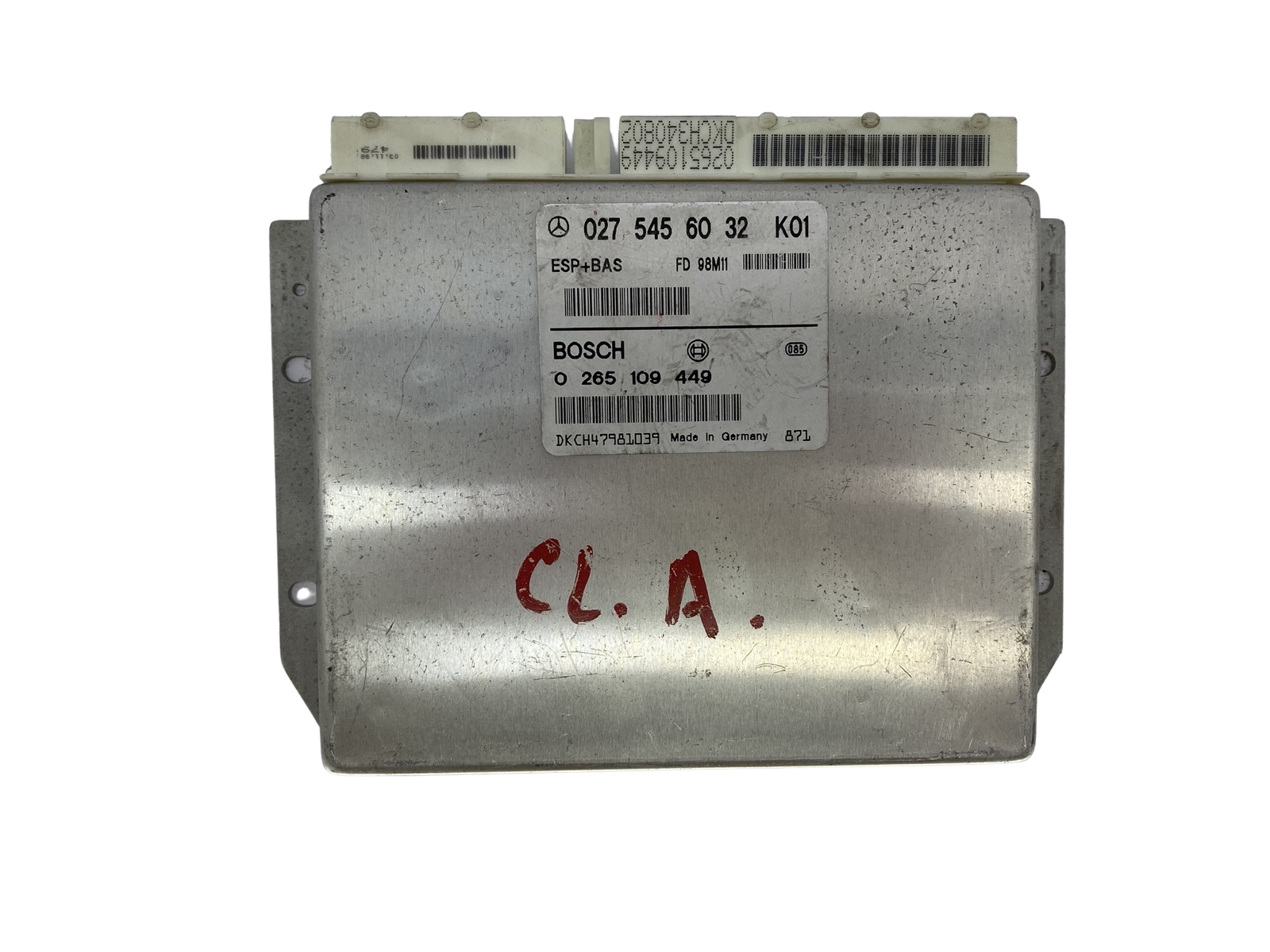 Juhtplokk ESP Mercedes 0275456032 Q01 0265109449 Bosch 53848 main product photo
