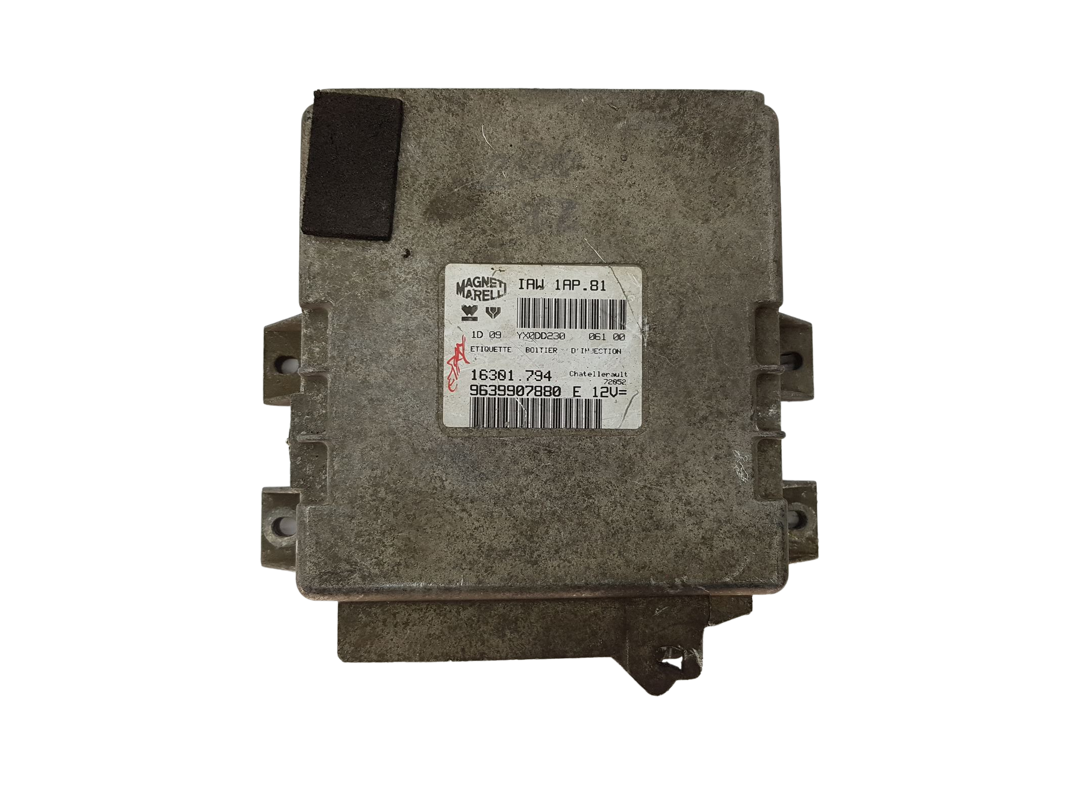 Juhtplokk PSA 9639907880 IAW1AP.81 16301.794 Magneti Marelli 16401 main product photo