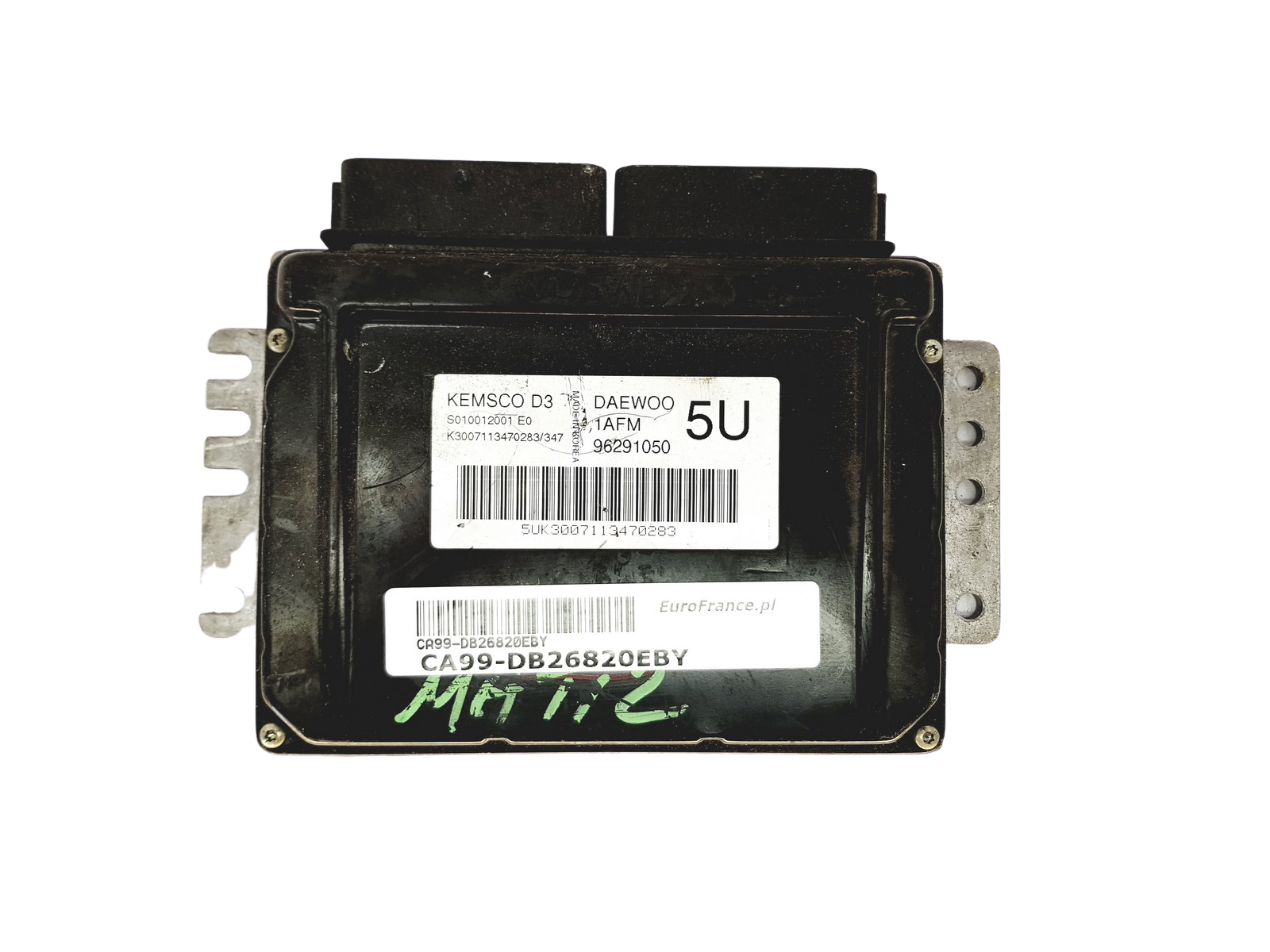 Juhtplokk 96291050 S010012001E0 Daewoo Chevrolet Kemsco 26820 main product photo