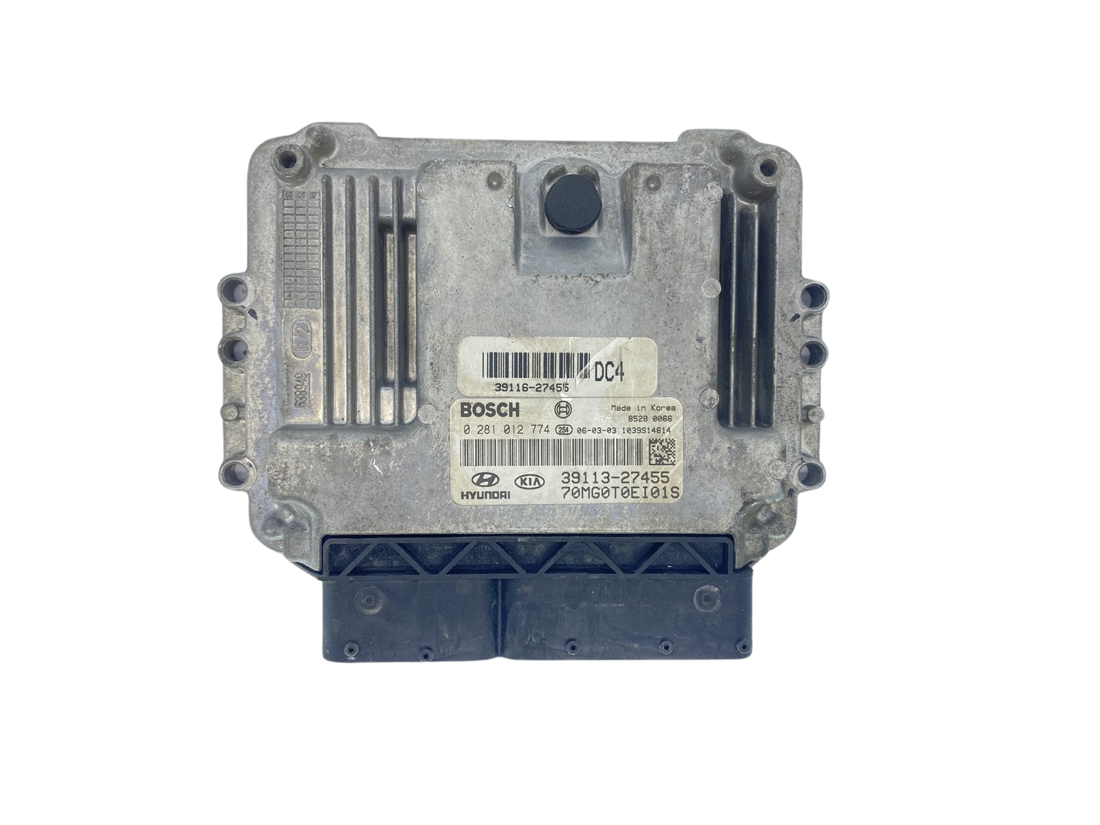 Juhtplokk 0281012774 39113-27455 70MG0T0EI01S KIA Bosch 6790 main product photo