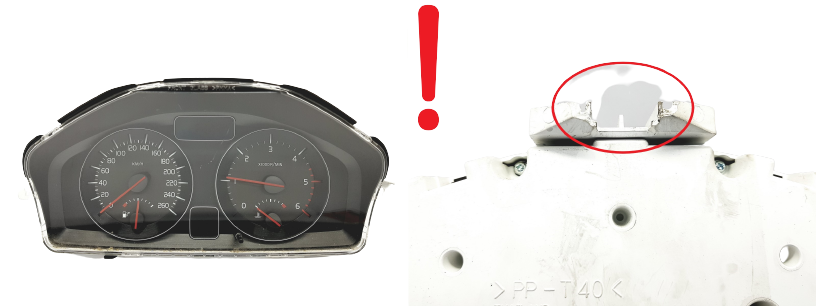 Tahhomeeter Volvo V50 31296229 36002715 Yazaki 52038 main product photo