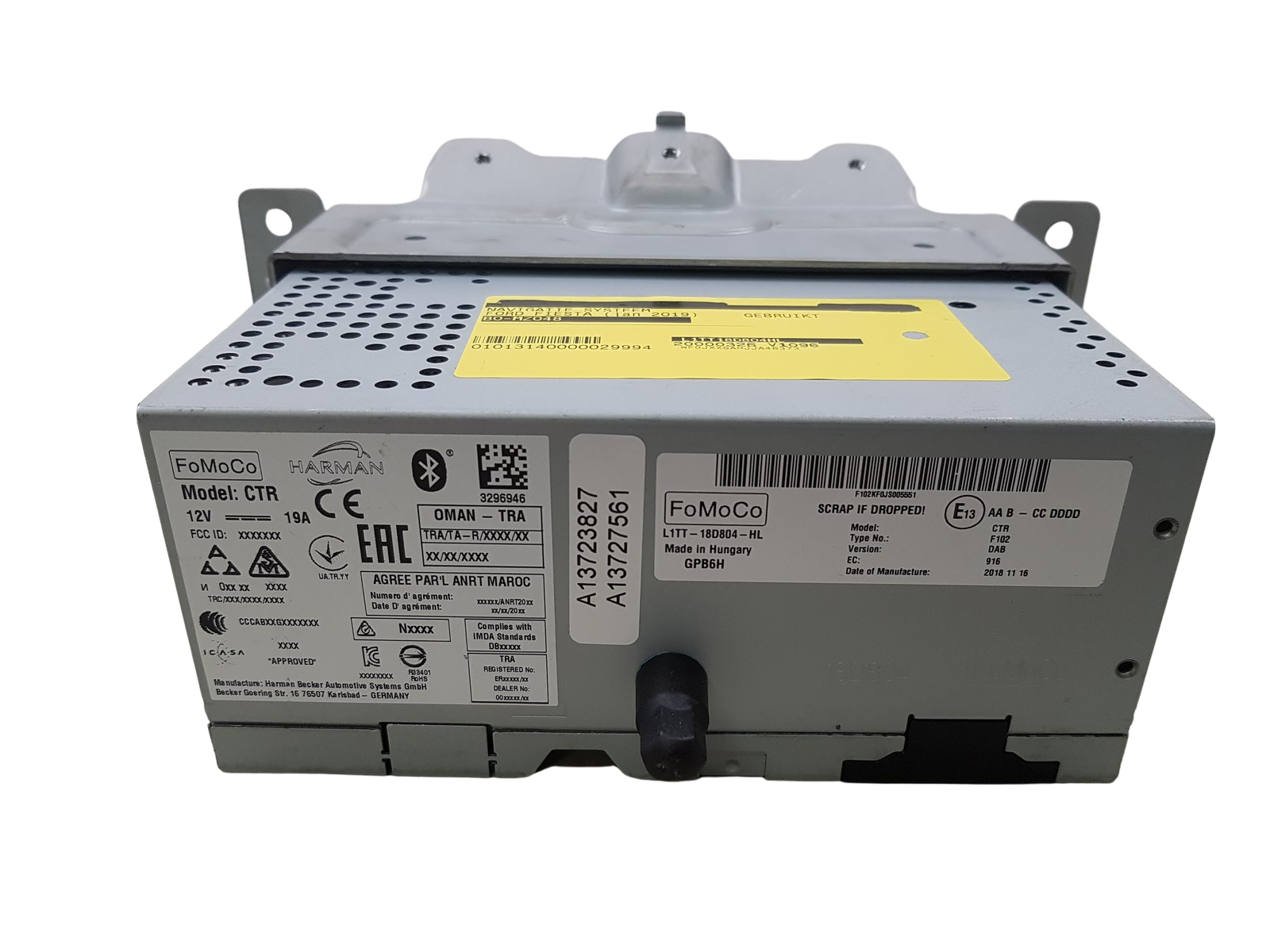 Autoraadio Navi Ford Fiesta 7 L1TT-18D804-HL CTR main product photo