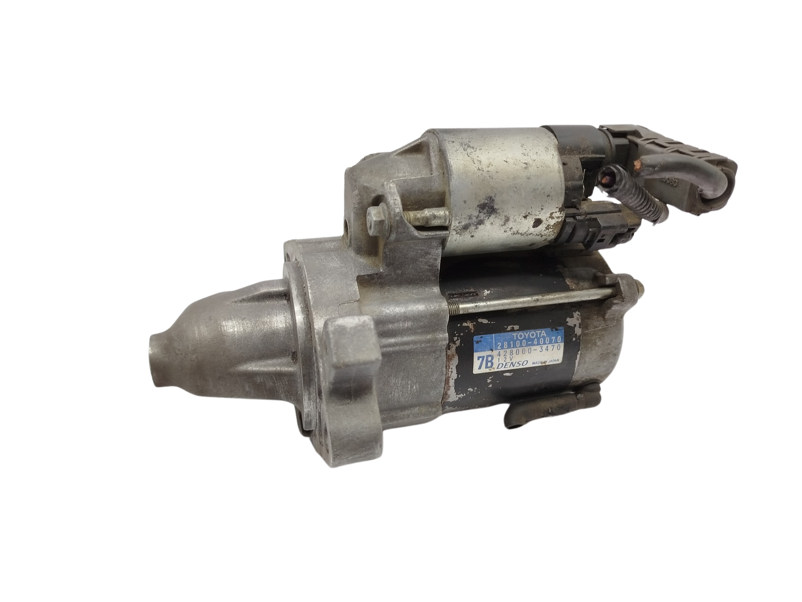 Starter 28100-40070 Denso Toyota Yaris 2 1.0 VVTi main product photo
