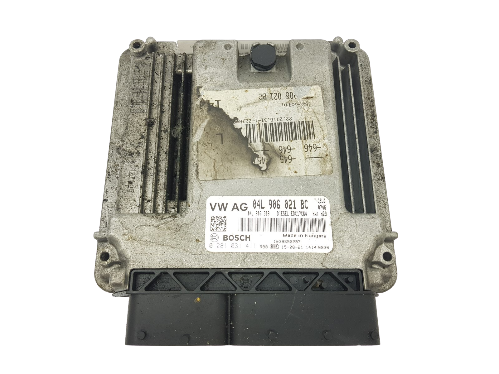 Juhtplokk 04L906021BC 0281031411 VW Seat Audi Bosch main product photo