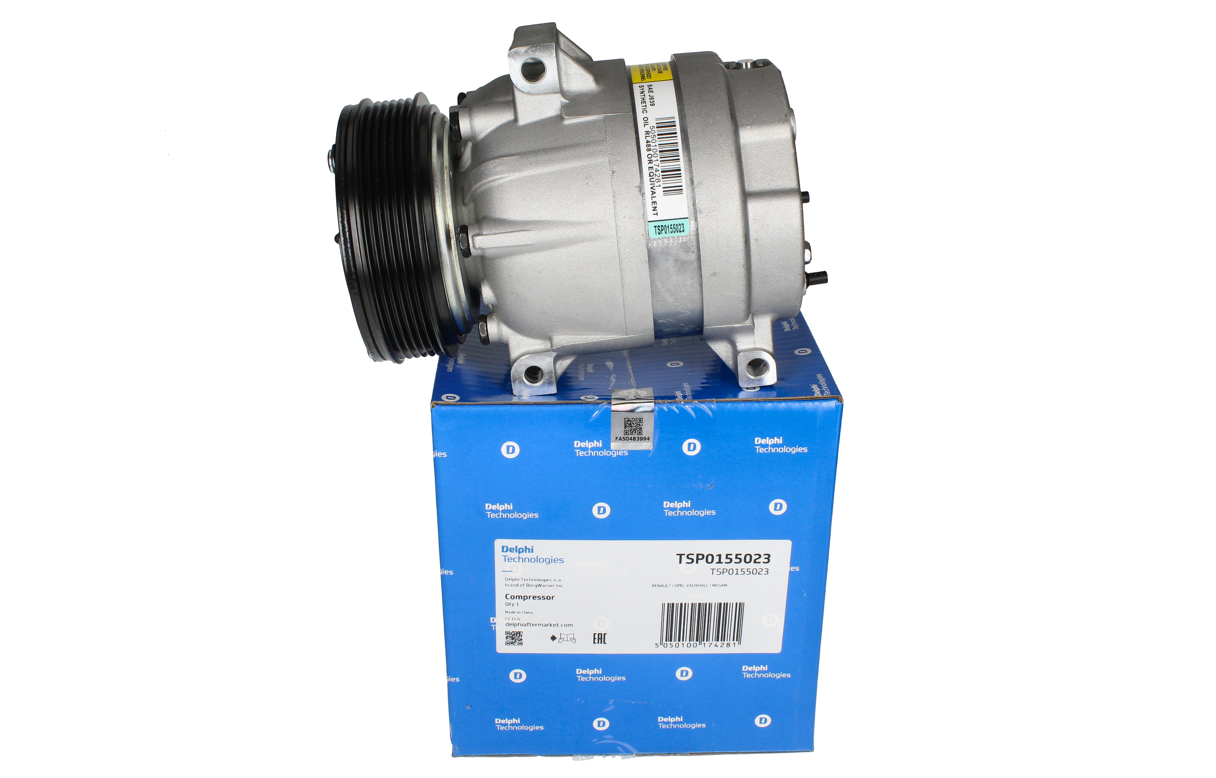 Kliimaseadme Kompressor Renault 926005849R TSP0155023 Delphi main product photo