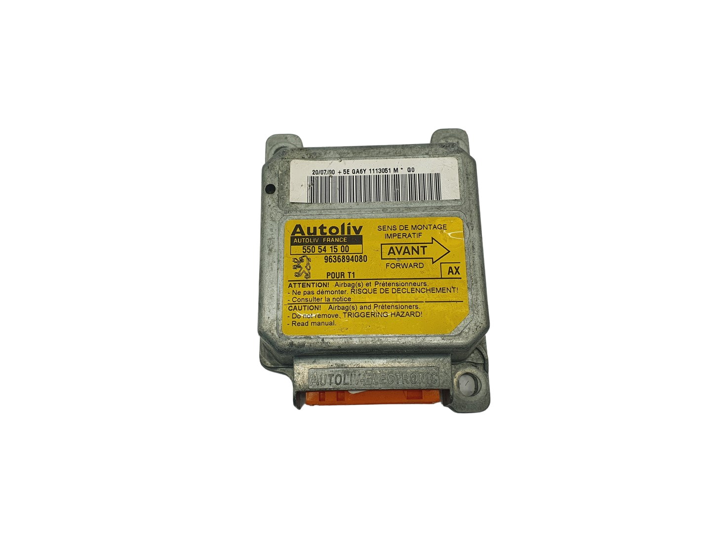 Juhtploki moodul 550541500 9636894080 PSA Autoliv 68982 main product photo