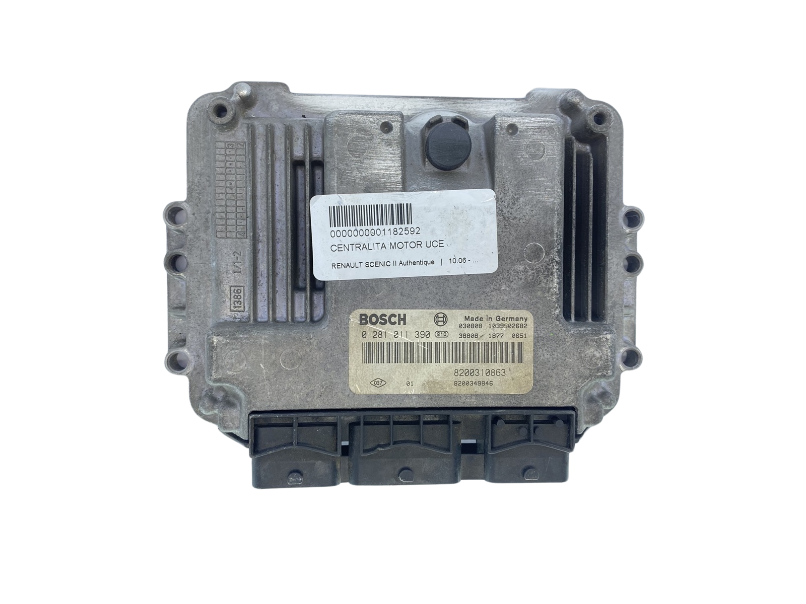 Juhtplokk 0281011390 8200310863 8200349846 Renault Bosch 63643 main product photo