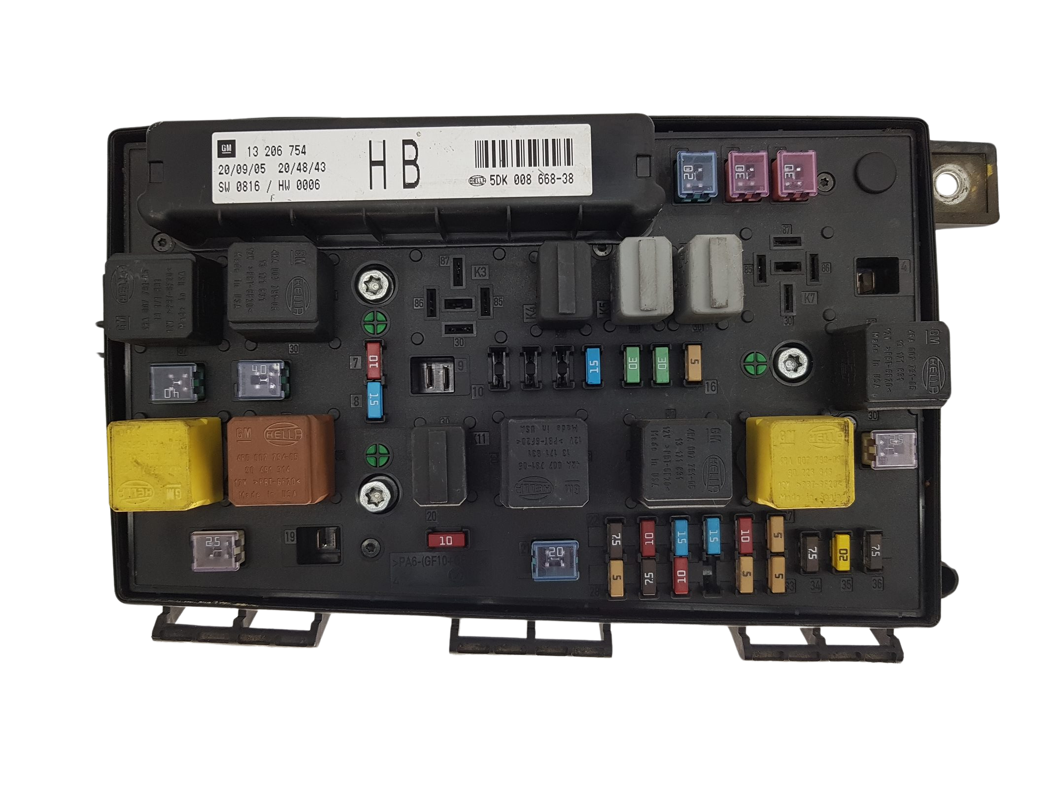 Moodul 13206754 5DK008668-38 HB Opel GM 2533 main product photo