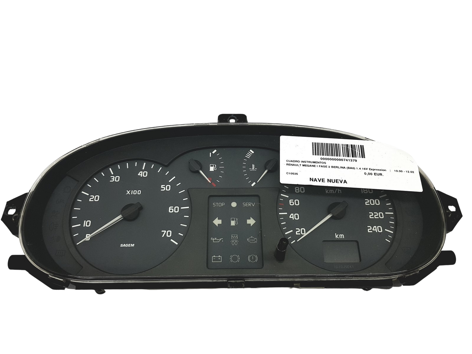 Tahhomeeter Renault Scenic 1 Megane 1 8200066929 55534 main product photo