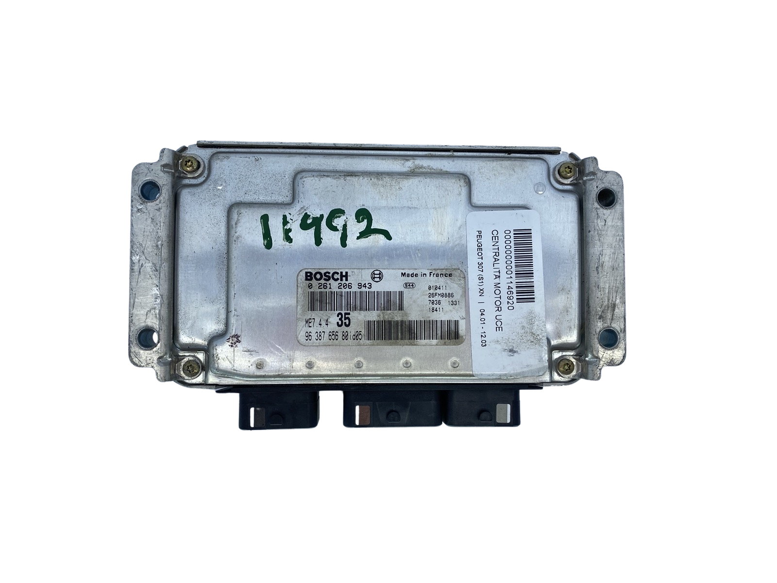 Juhtplokk 0261206943 9638765680id05 26FM0886 PSA Bosch 62880 main product photo