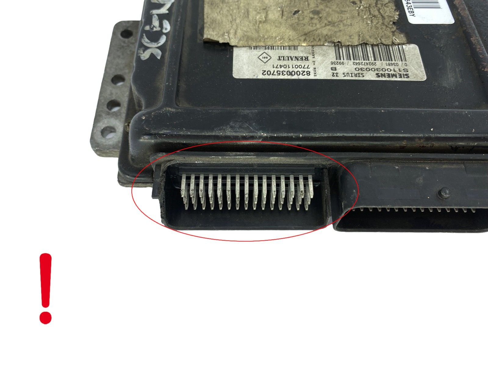 Juhtplokk S110030030B 8200035702 7700110471 Renault Siemens 52543 main product photo