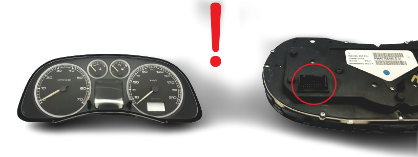 Tahhomeeter Peugeot 307 9645768480 E 01 55307 main product photo