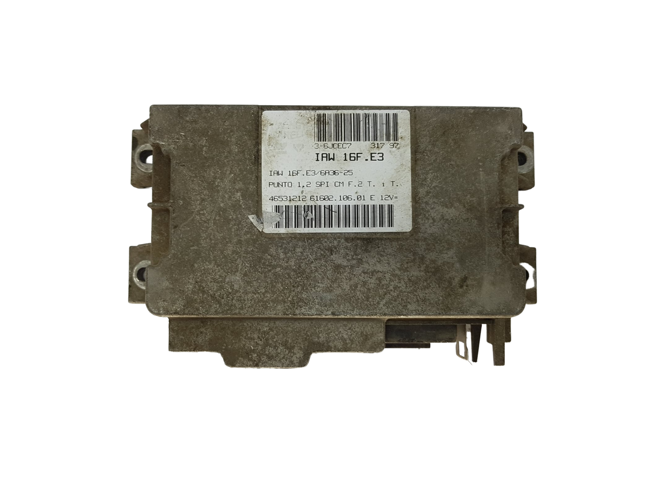 Juhtplokk Fiat 46531212 IAW16F.E3 61602.106.01 Magneti Marelli 15906 main product photo
