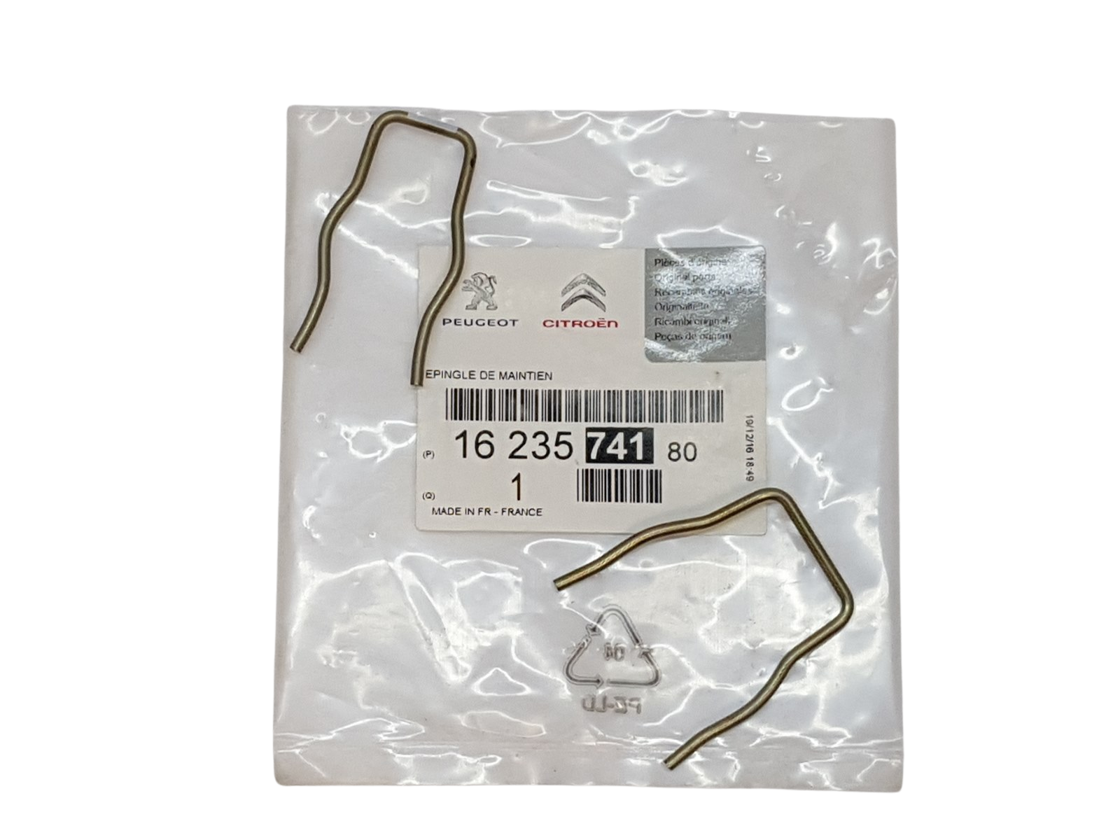 Kinnitusklamber Citroen Peugeot 1623574180 Originaal main product photo