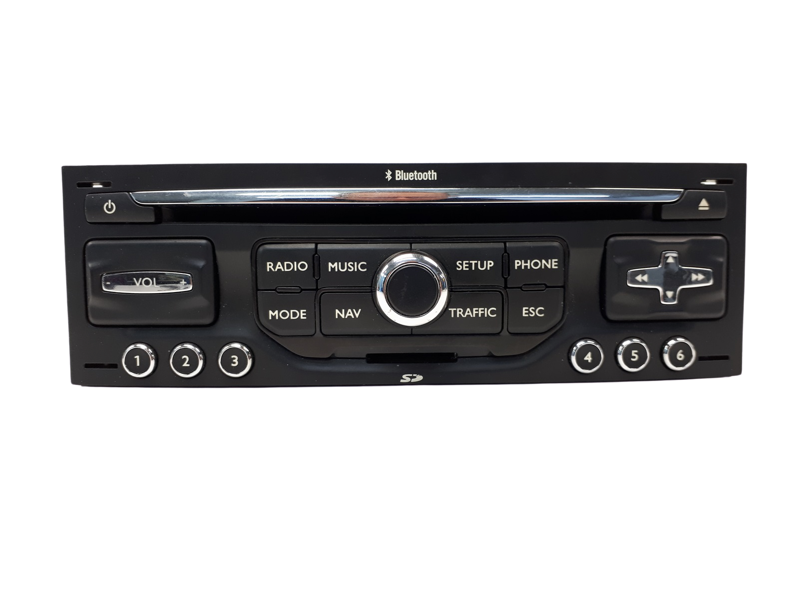 Raadio CD-mängija BT NAVI SD Peugeot 96661984XT Harman Becker main product photo