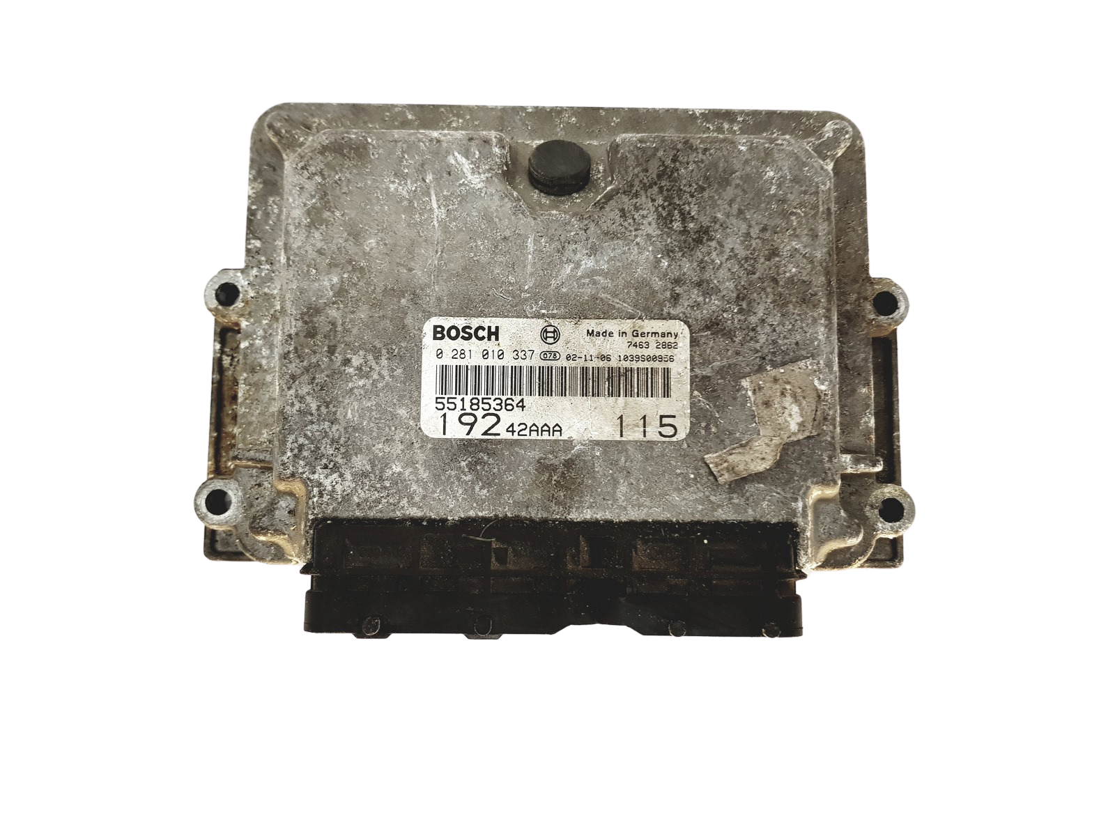 ECU Mootori Juhtplokk Fiat 55185364 0281010337 Bosch 28137 main product photo