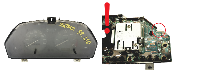 Spidomeeter Citroen Saxo 9627933580 09028029908 54509 main product photo