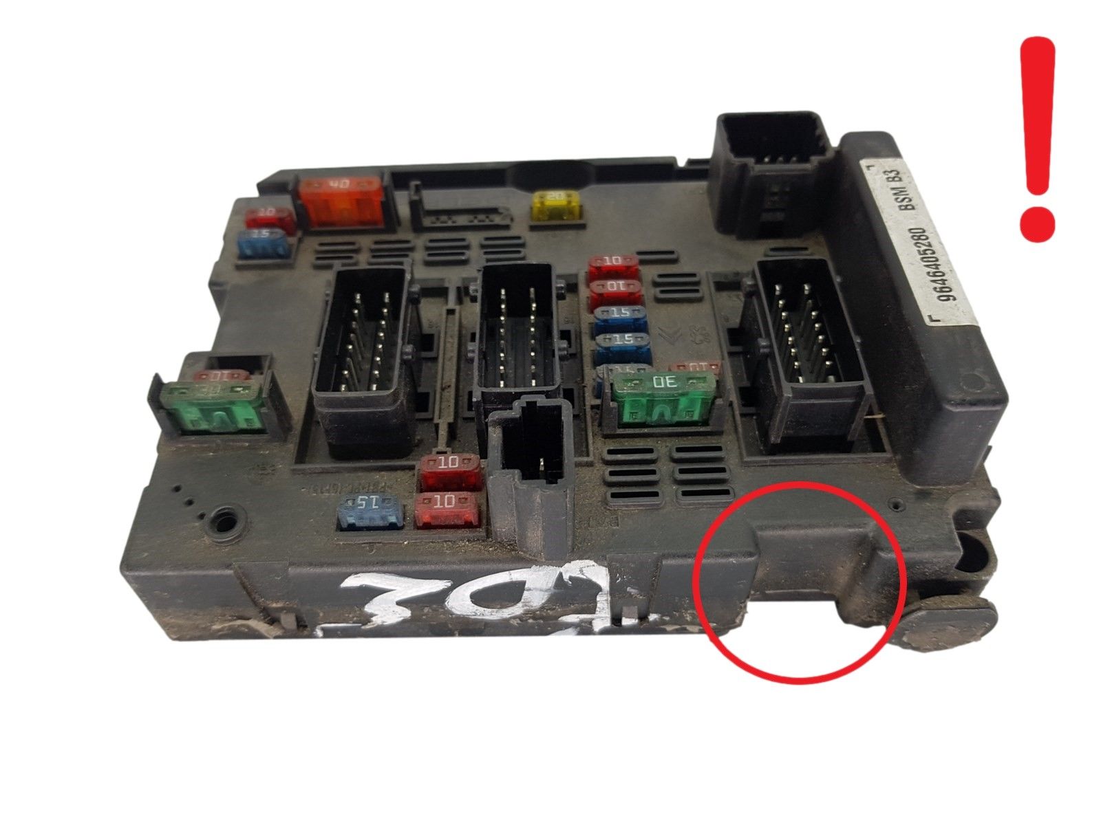 Juhtplokk BSM B3 9646405280 PSA Delphi 159242 main product photo