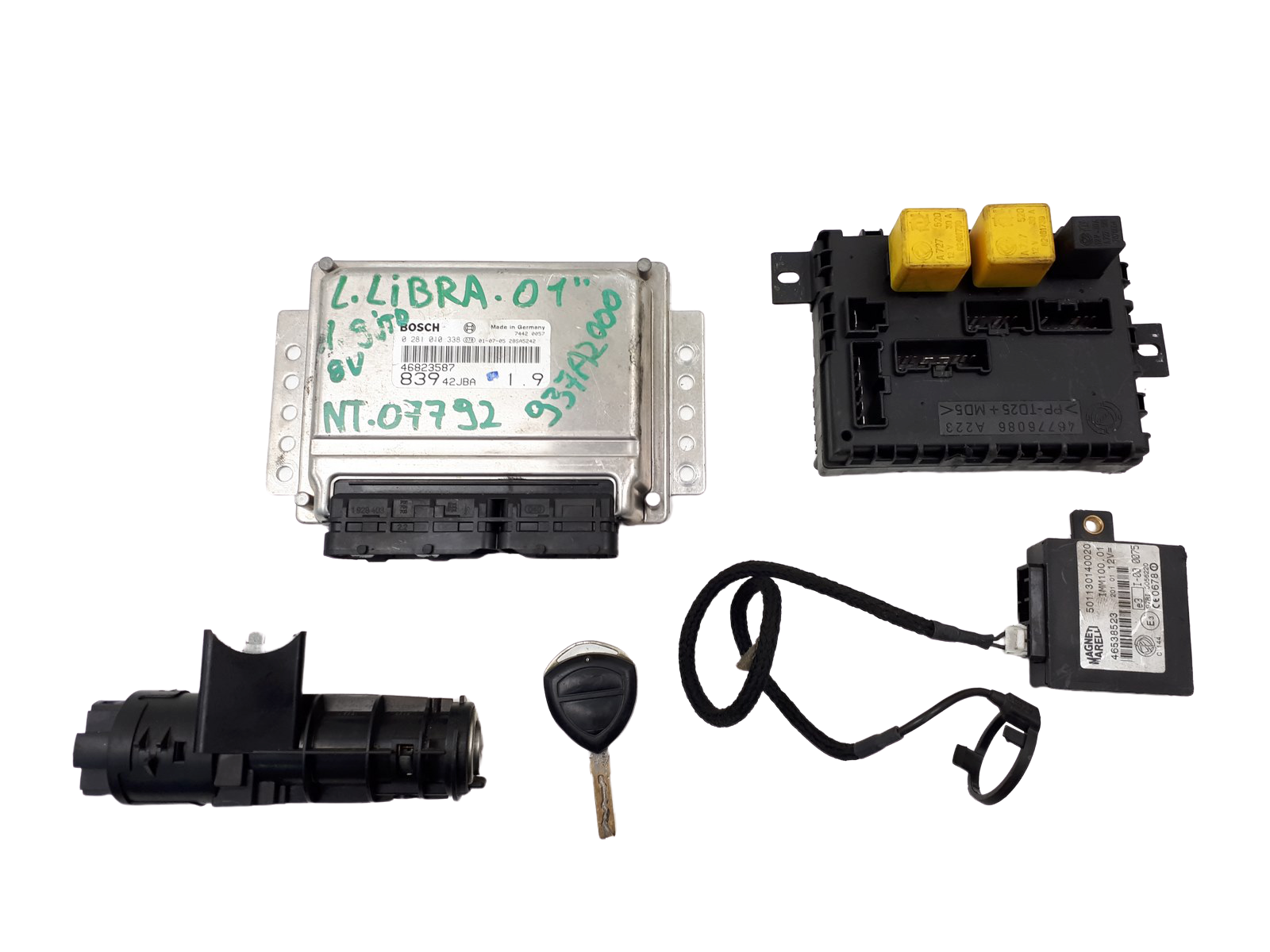 Käivituskomplekt Lancia Lybra 46823587 46776086 46538523 1.9 JTD main product photo
