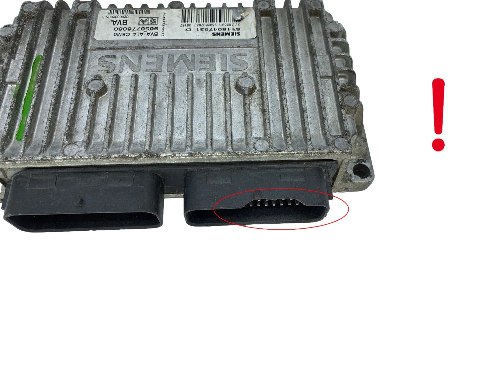 Juhtplokk S118047521D 9658776080 8200302005 PSA Siemens main product photo