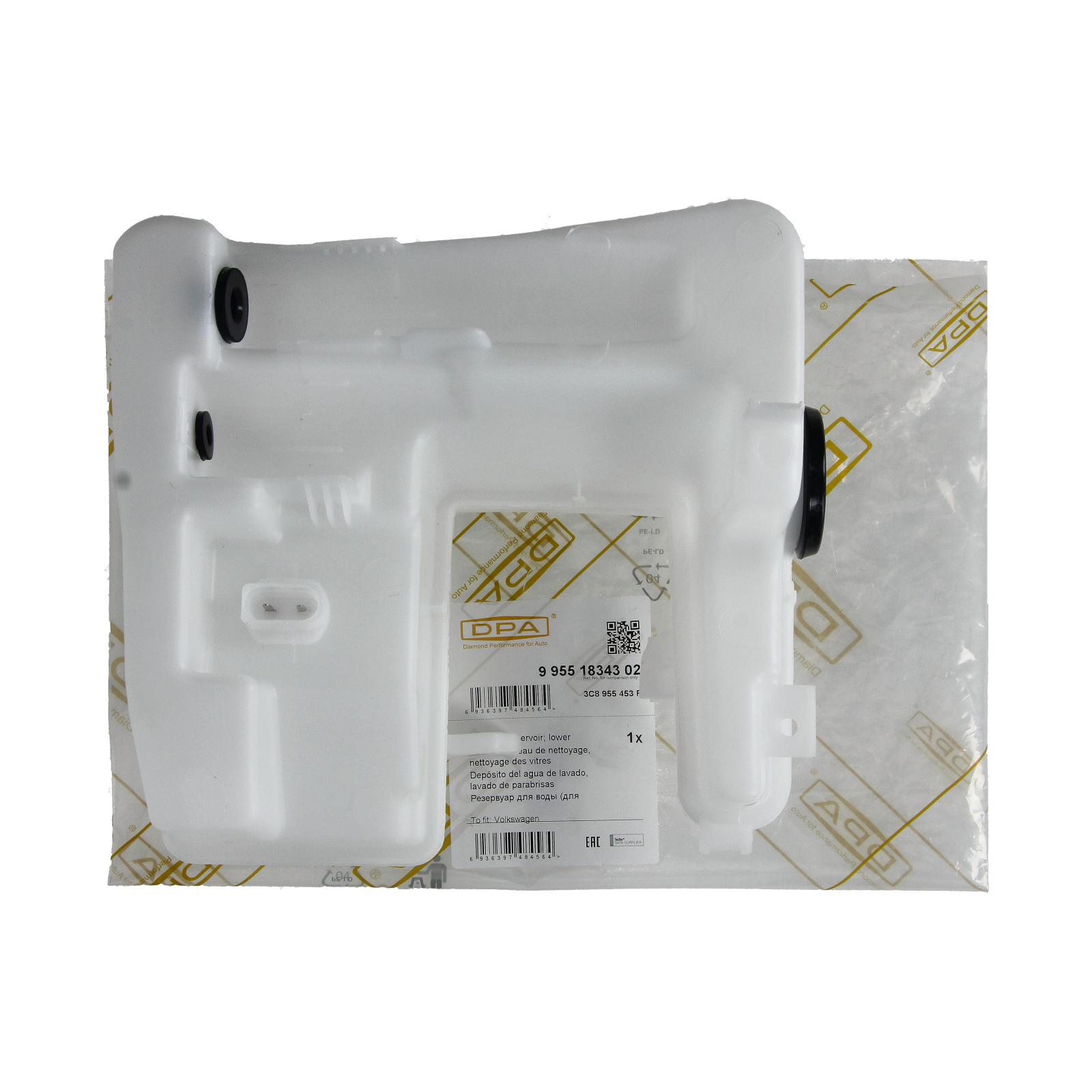 Klaasipesuvedeliku Paak Tehke VW Passat CC 3C8955453F 99551834302 DPA main product photo