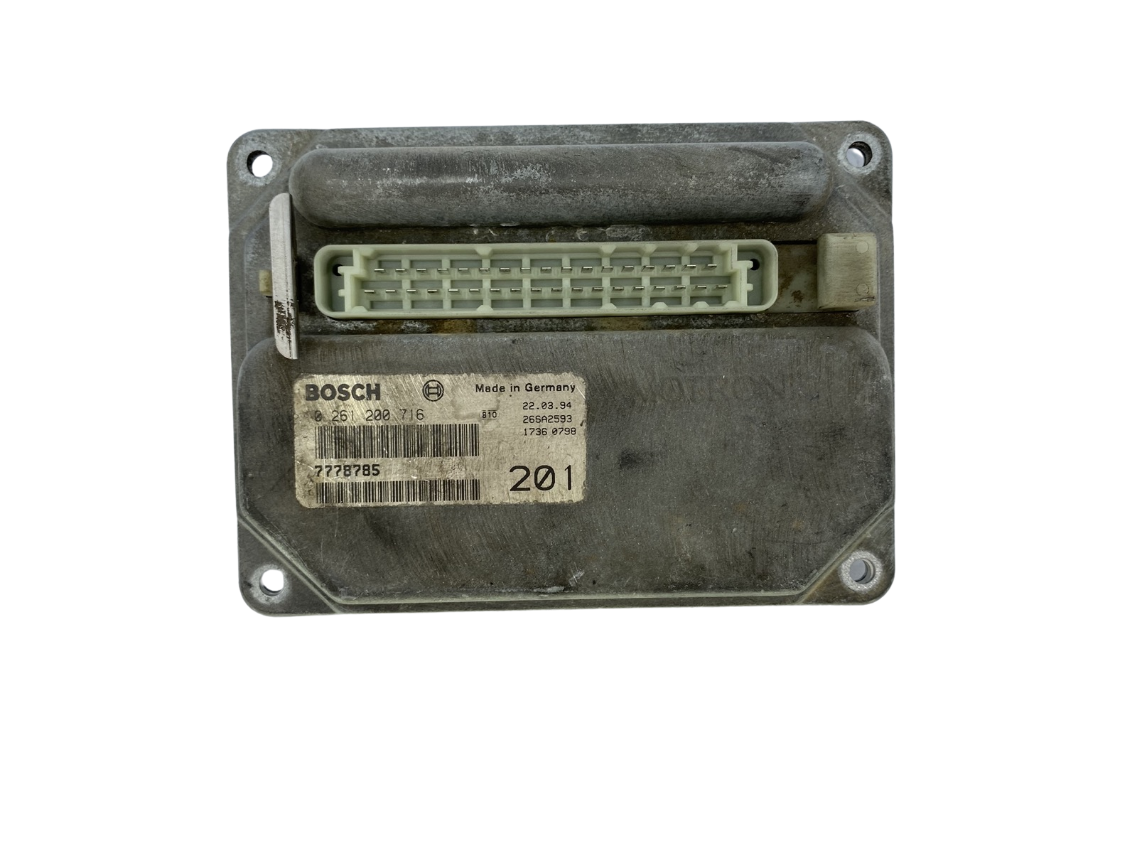 Juhtplokk 0261200716 7778785 Fiat Lancia Bosch 52663 main product photo
