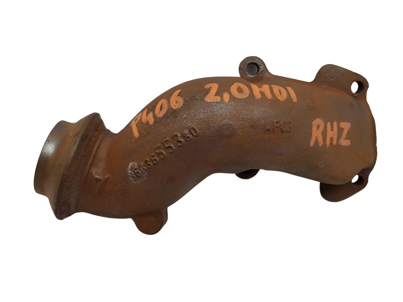 Laadimisõhu voolik 9633655380 Peugeot 406 2.0 HDI RHZ 12359 main product photo