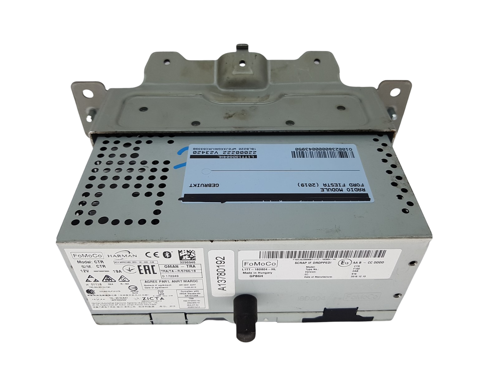 Autoraadio Navi Ford Fiesta 7 L1TT-18D804-HL CTR F102 DAB FoMoCo main product photo