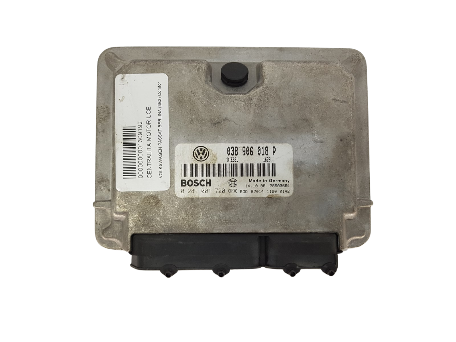 Juhtplokk 038906018P 0281001720 Volkswagen Bosch 3563 main product photo