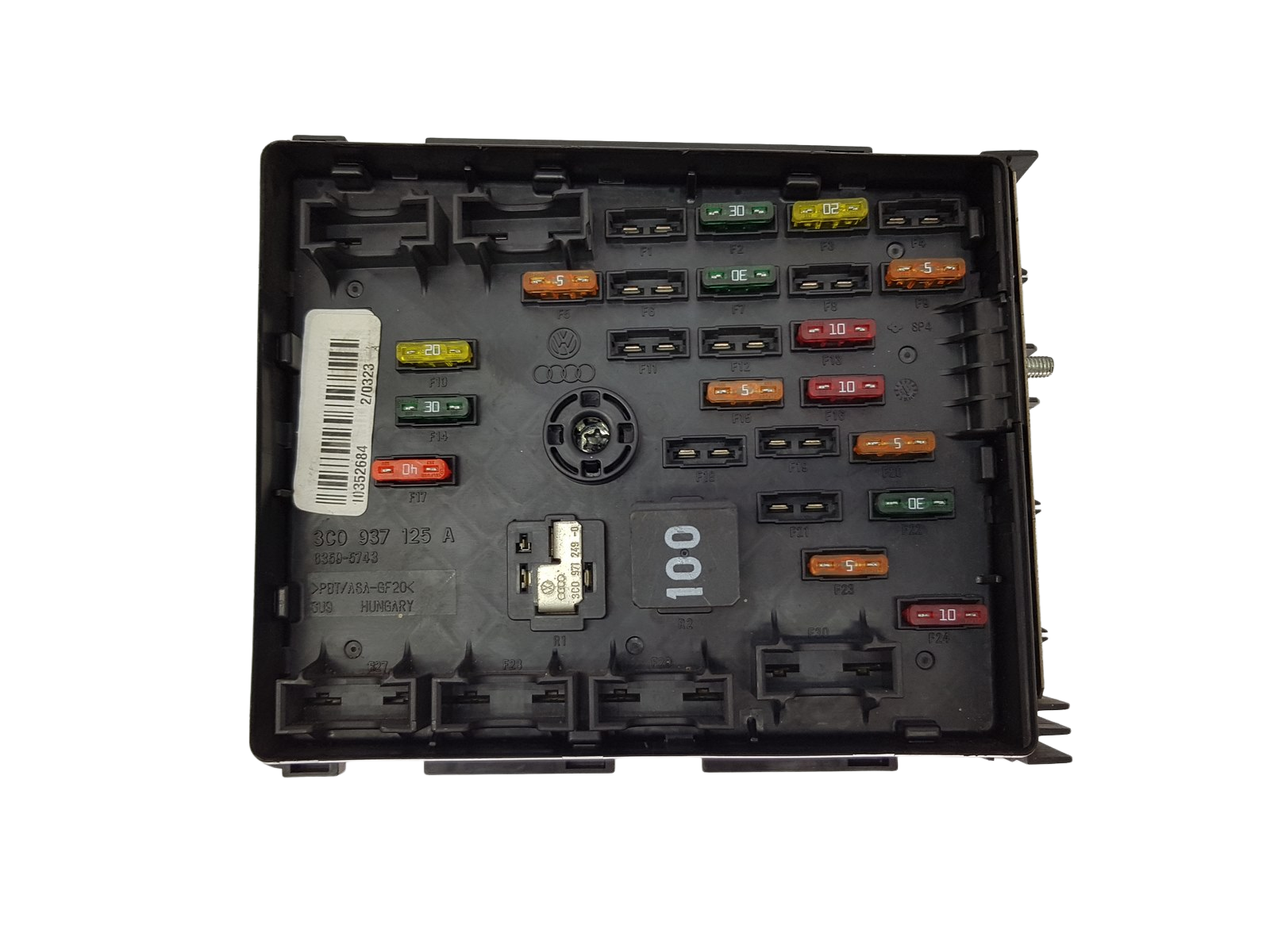 Kaitsmete kast 3C0937125A 6359-5743 VW SEAT Audi 19851 main product photo