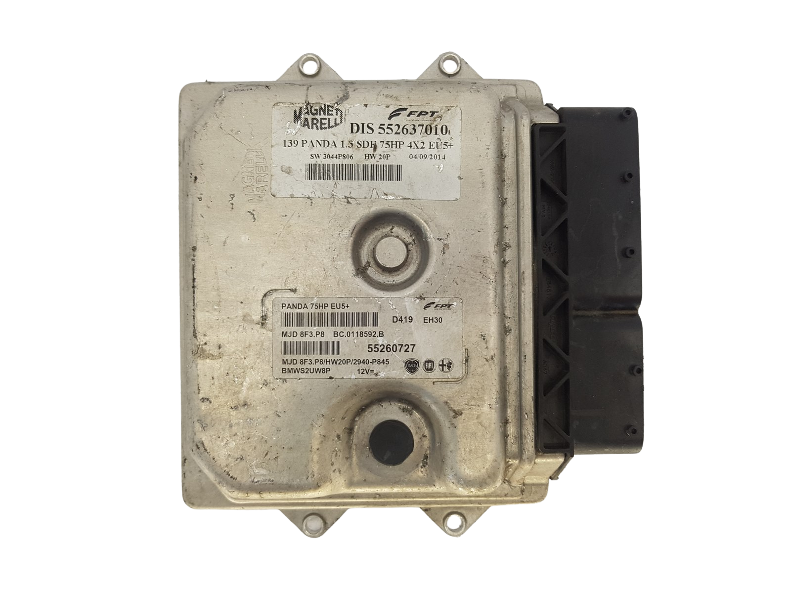 ECU Mootori Juhtplokk 55260727 MJD8F3.P8 Fiat Magneti Marelli 1138 main product photo
