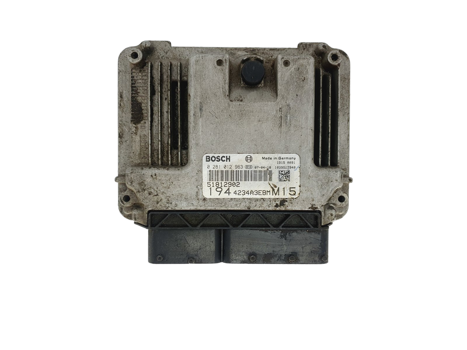 ECU Mootori Juhtplokk 51812902 0281012963 Fiat Bosch 42128 main product photo