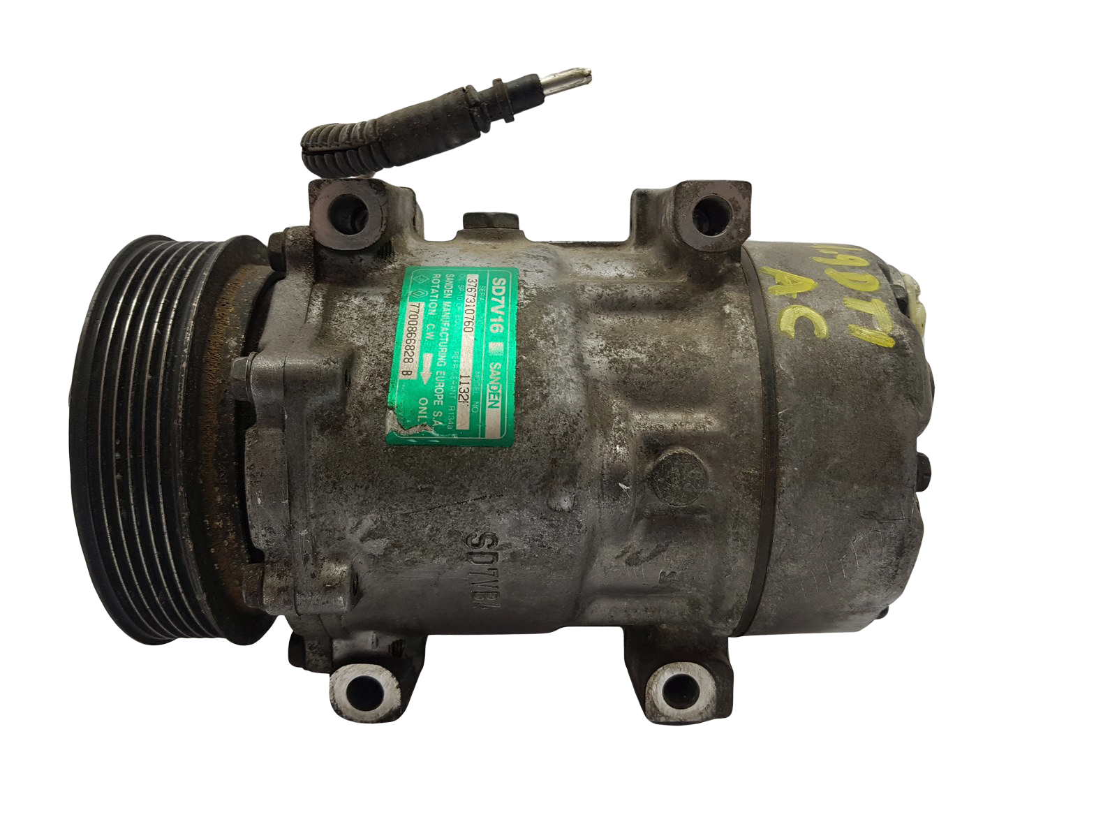 Kliimaseadme Kompressor Renault Scenic I 7700866828 SD7V16 1132F Sanden 6997 main product photo