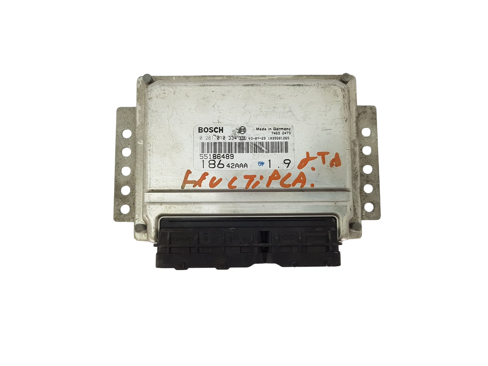 Juhtplokk 55186489 0281010334 18642AAA Fiat Bosch 17815 main product photo