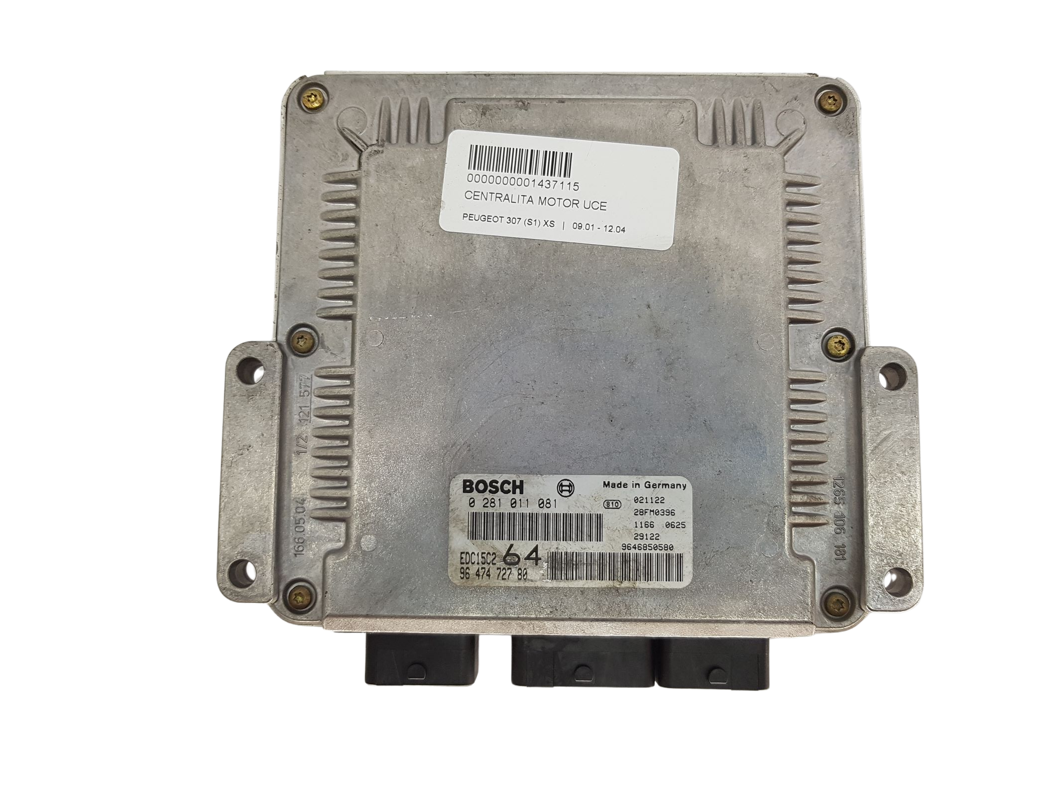 Juhtplokk 0281011081 9647472780 9646850580 PSA Bosch 3564 main product photo