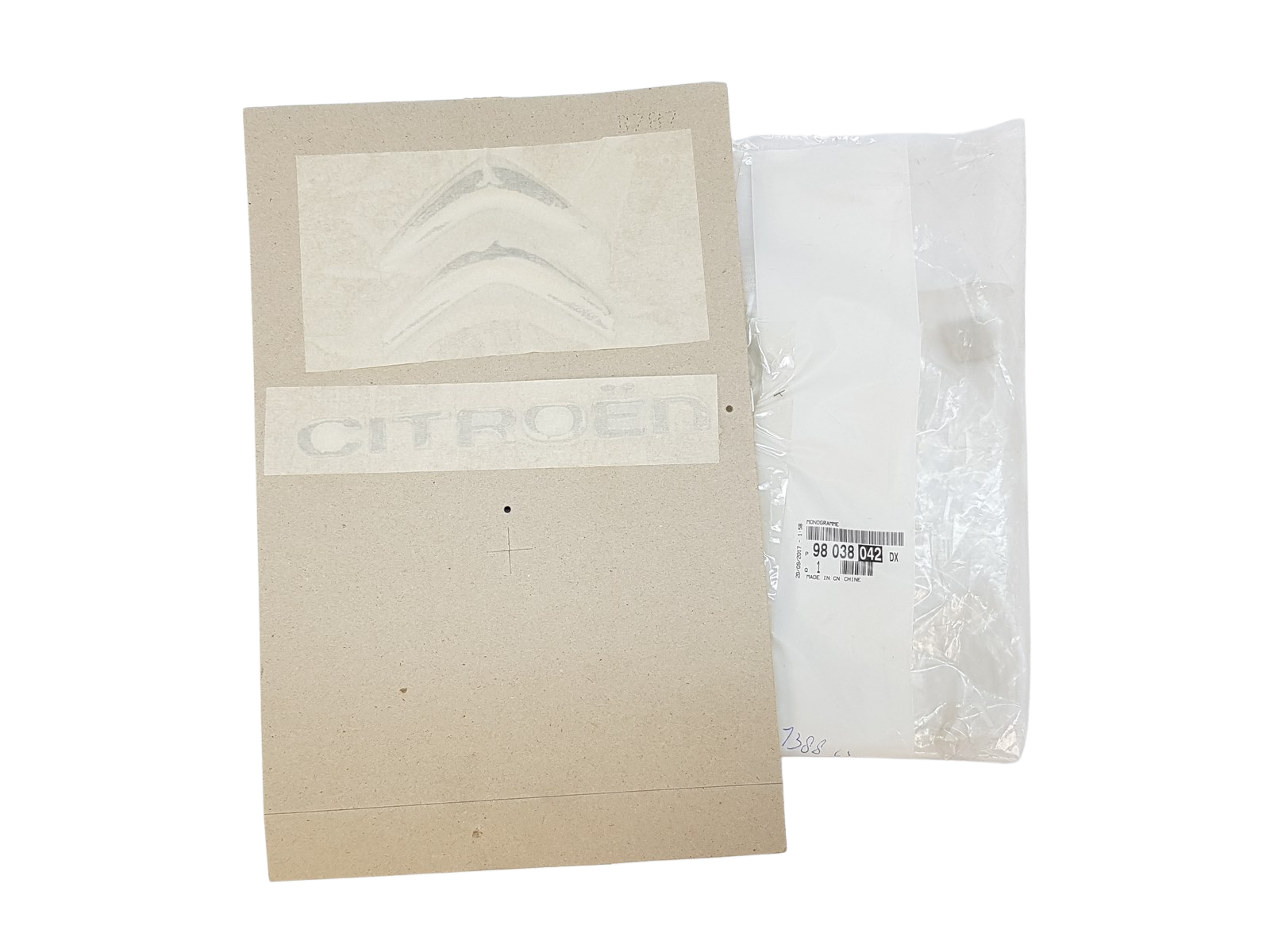 Embleem Taga Originaal Citroen C4 Picasso 98038042DX main product photo