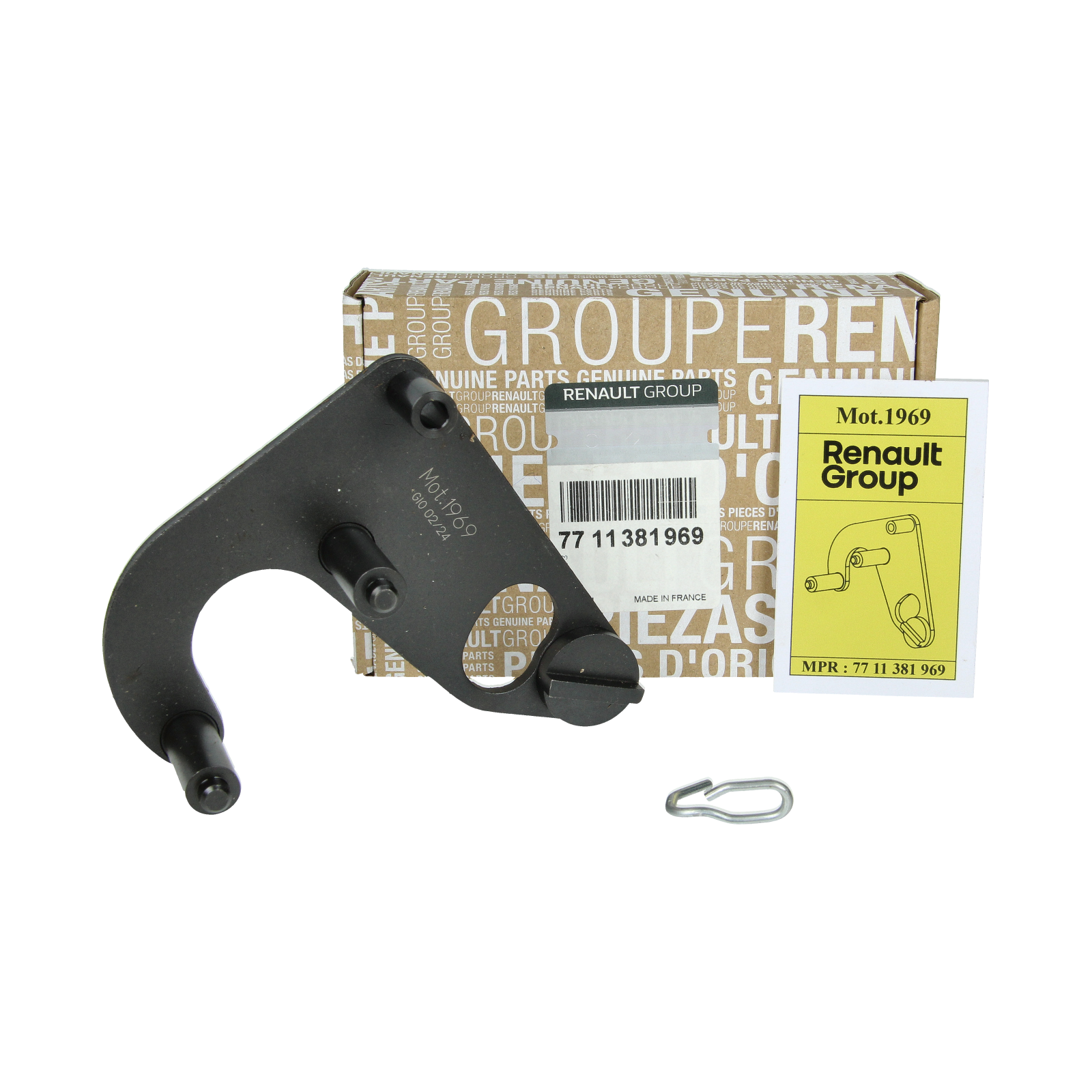 Nokkvõlli lukustusmehhanism Uus Originaal 7711381969 Renault main product photo