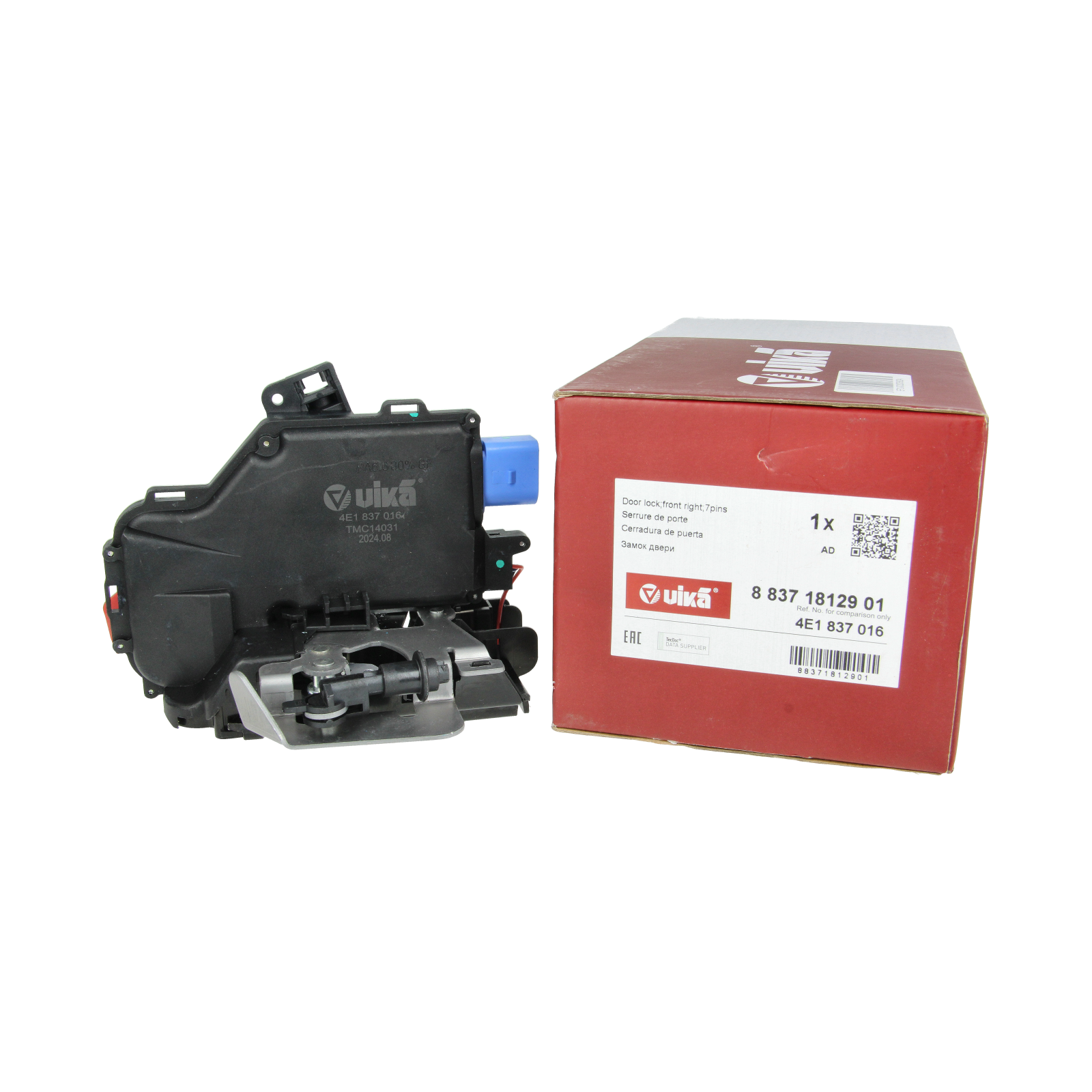 Ukse luku mehhanism Ees Parem Tehke Audi 4E1837016 88371812901 Vika main product photo