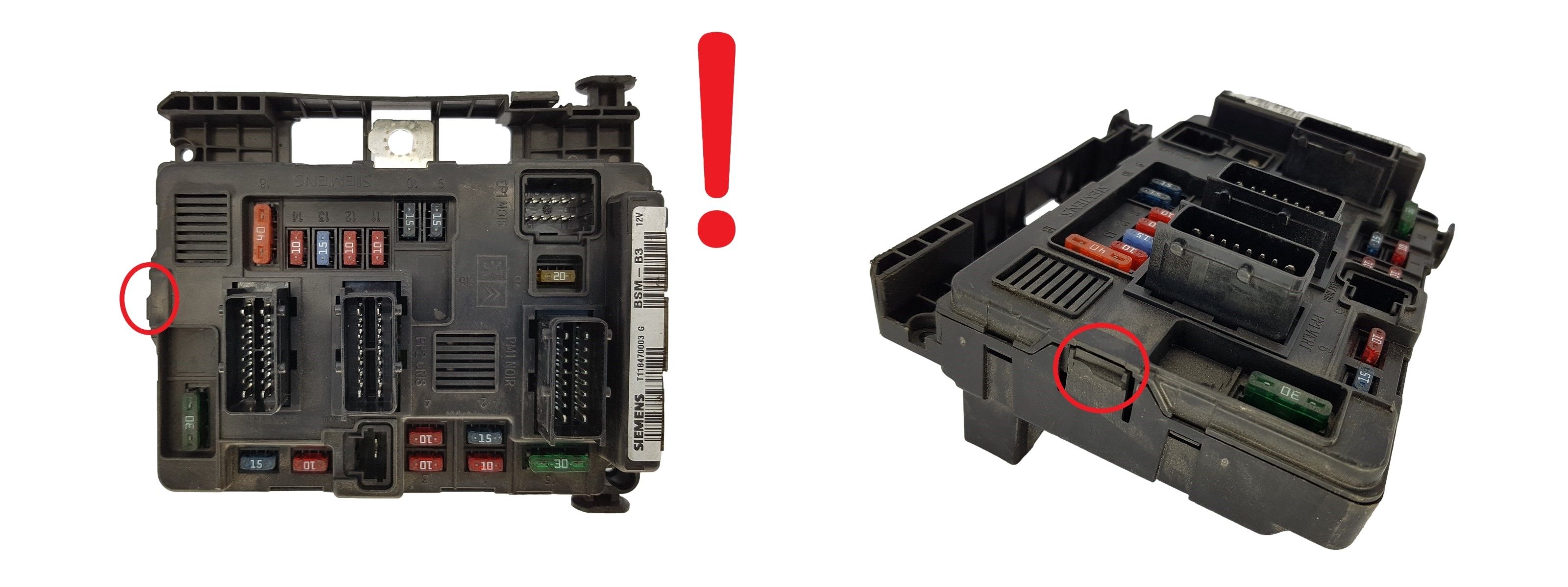 Juhtplokk BSM-B3 9643498880 T118470003G PSA Siemens 1480 main product photo