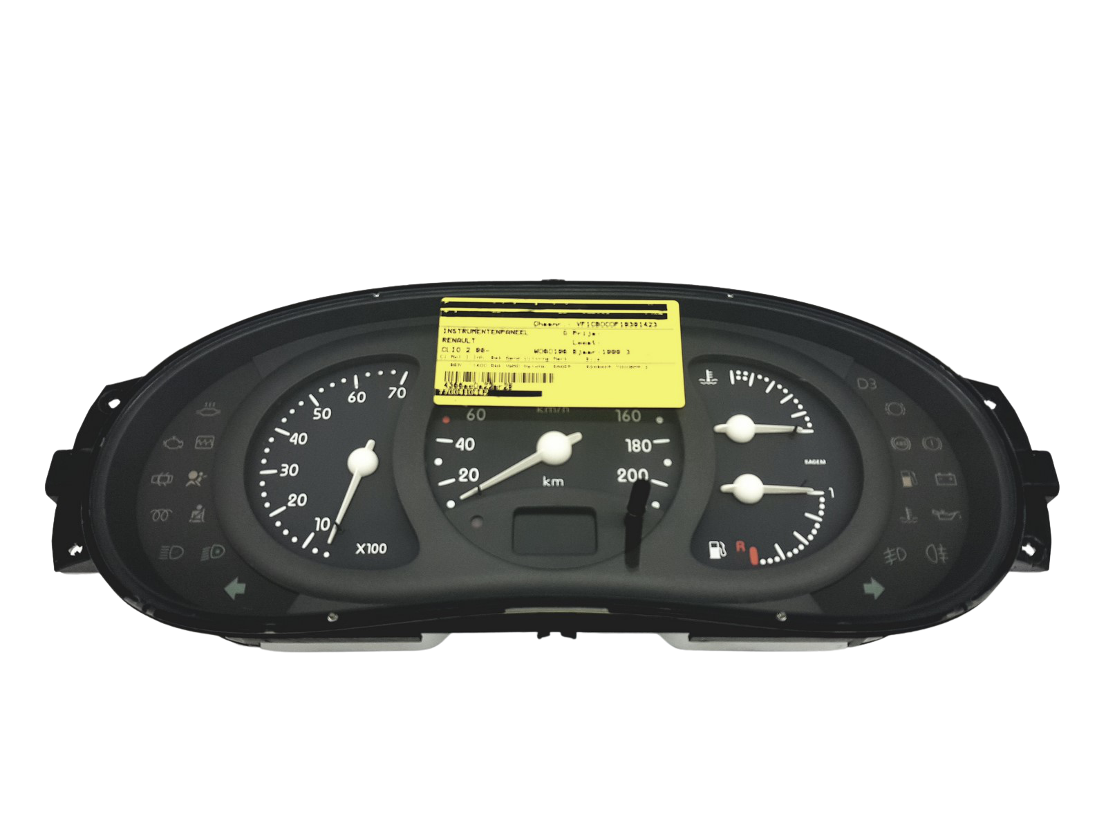 Tahhomeeter Renault Clio 2 7700410442 G 49309 main product photo