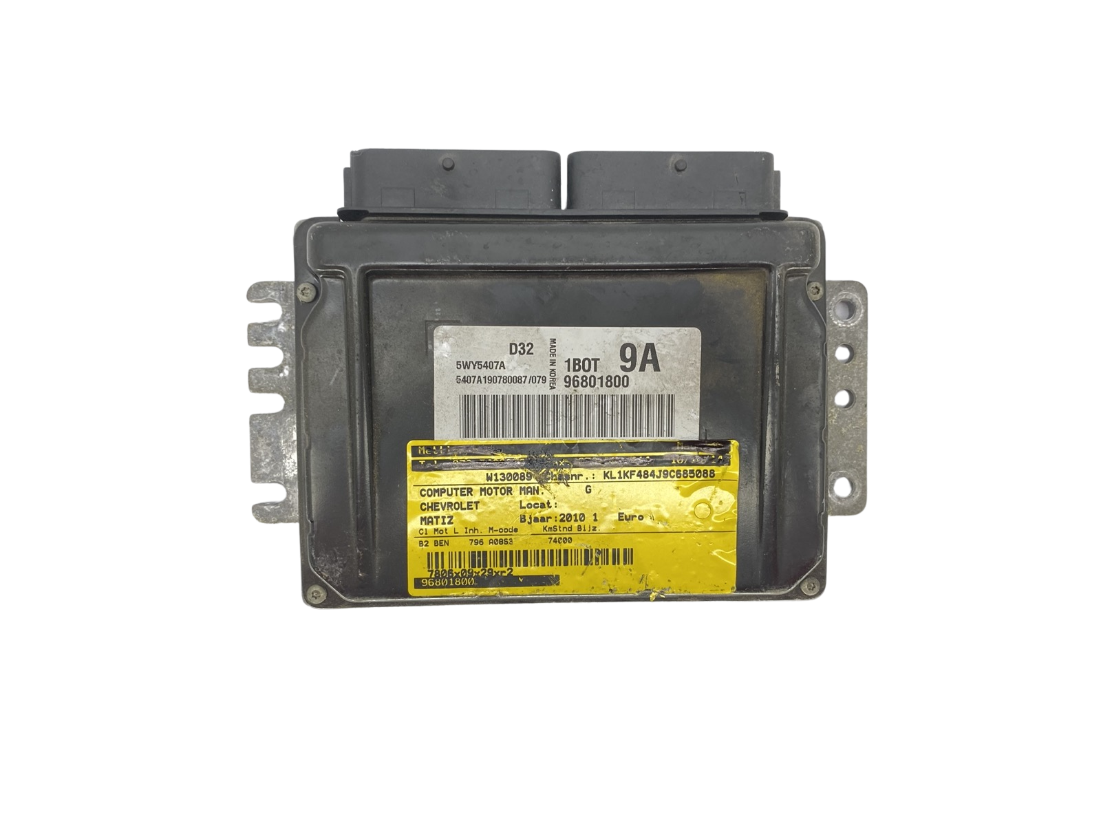 Juhtplokk 96801800 5WY5407A D32 1BOT 9A Chevrolet Kemsco 57021 main product photo