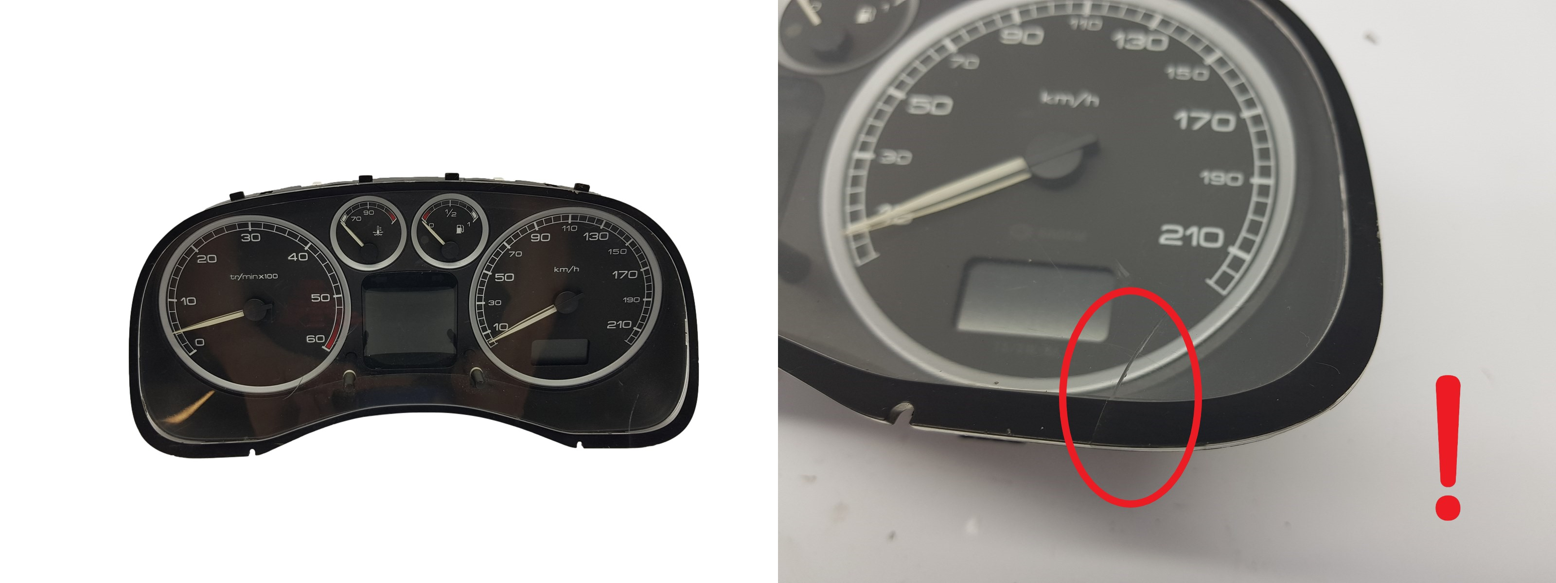 Spidomeeter Peugeot 307 P9636708880 21655303-8 1349 main product photo