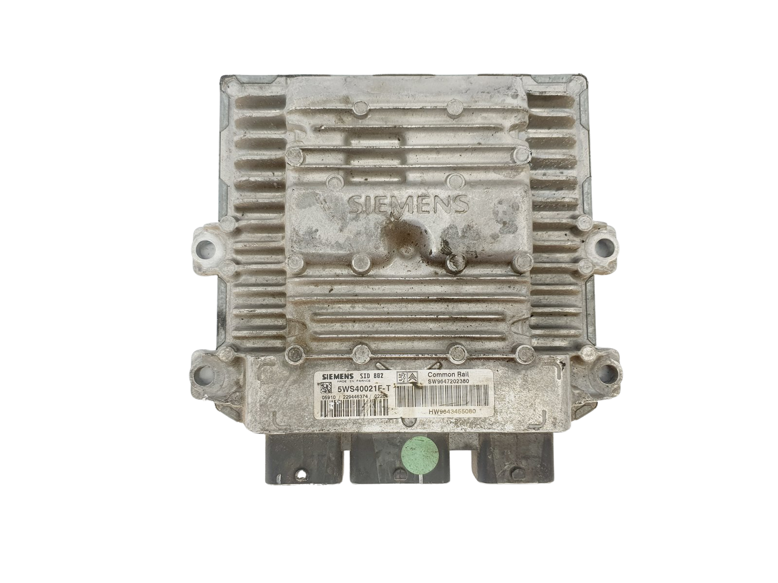 Juhtplokk 9647202380 9643455080 5WS40021F-T PSA Siemens 39129 main product photo