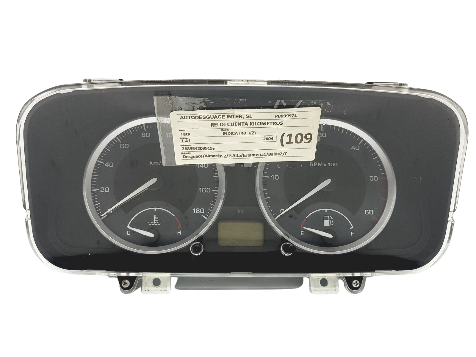 Tahhomeeter Tata Indica 288954209915N 50004 main product photo