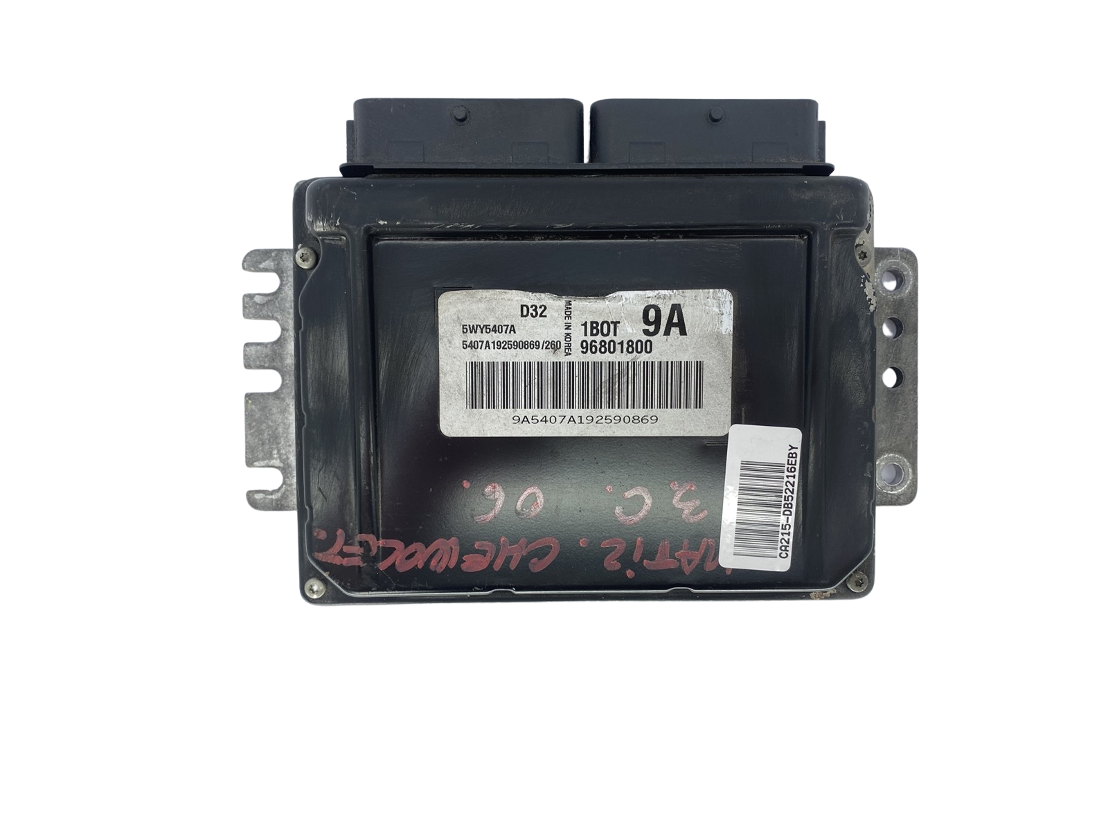 Juhtplokk 96801800 5WY5407A D32 1BOT 9A Chevrolet Kemsco 52216 main product photo