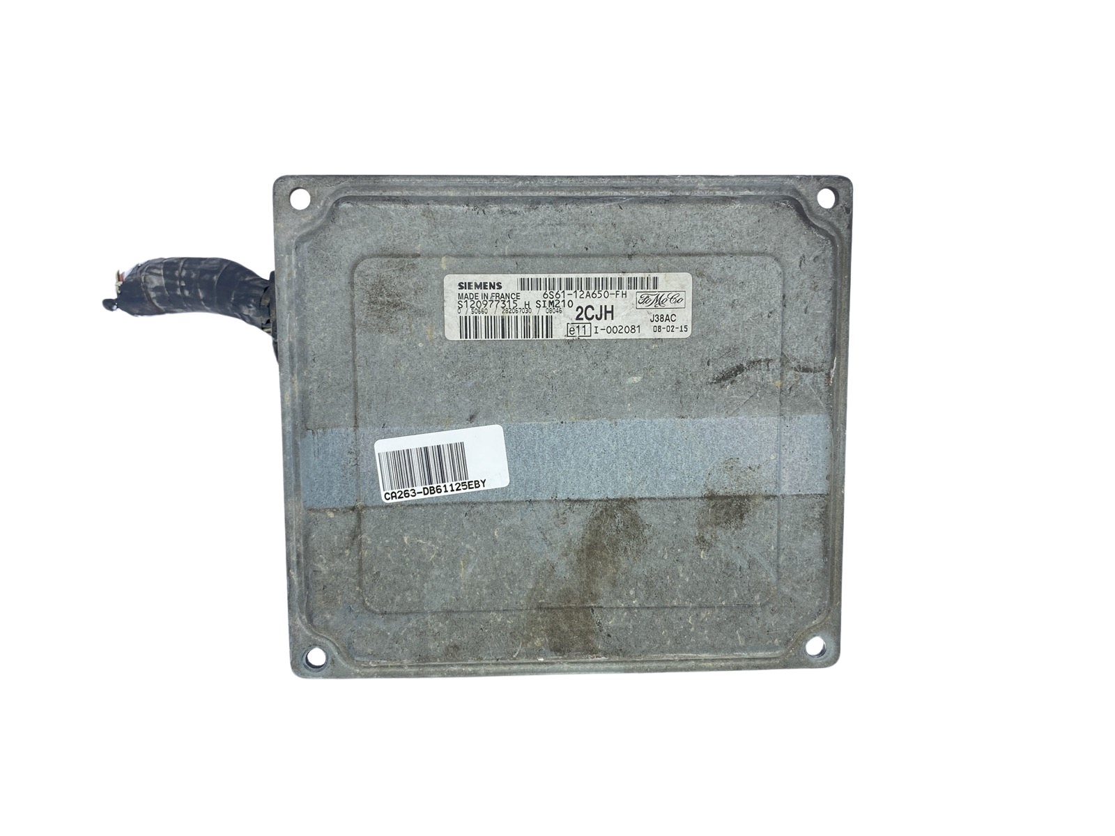 Juhtplokk 6S61-12A650-FH S120977315H 2CJH Siemens Ford 61125 main product photo